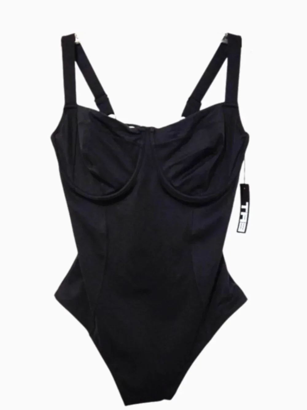 TA3 Lifty Sculpting One Piece Swimsuit Underwire Support F/G XL Reg/Long - Picture 8 of 13